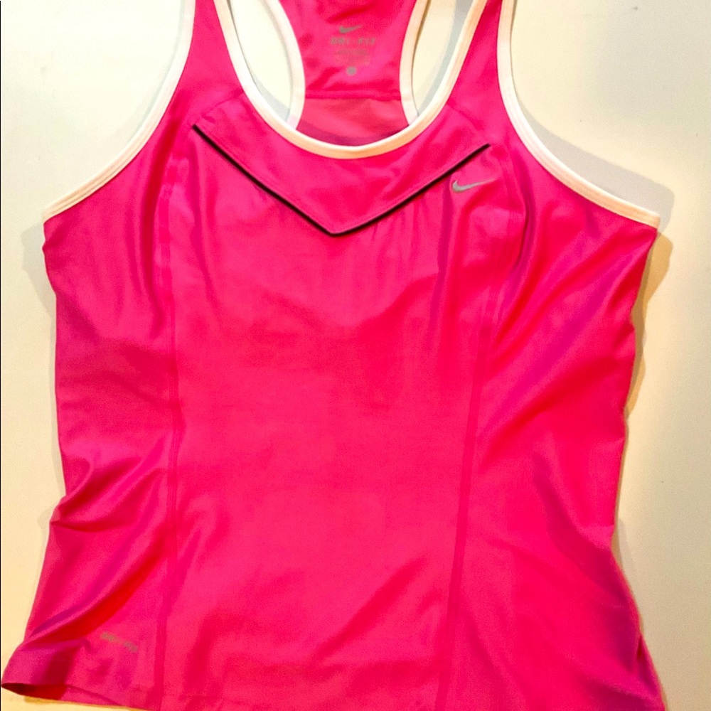 Nike pink tank top. XL